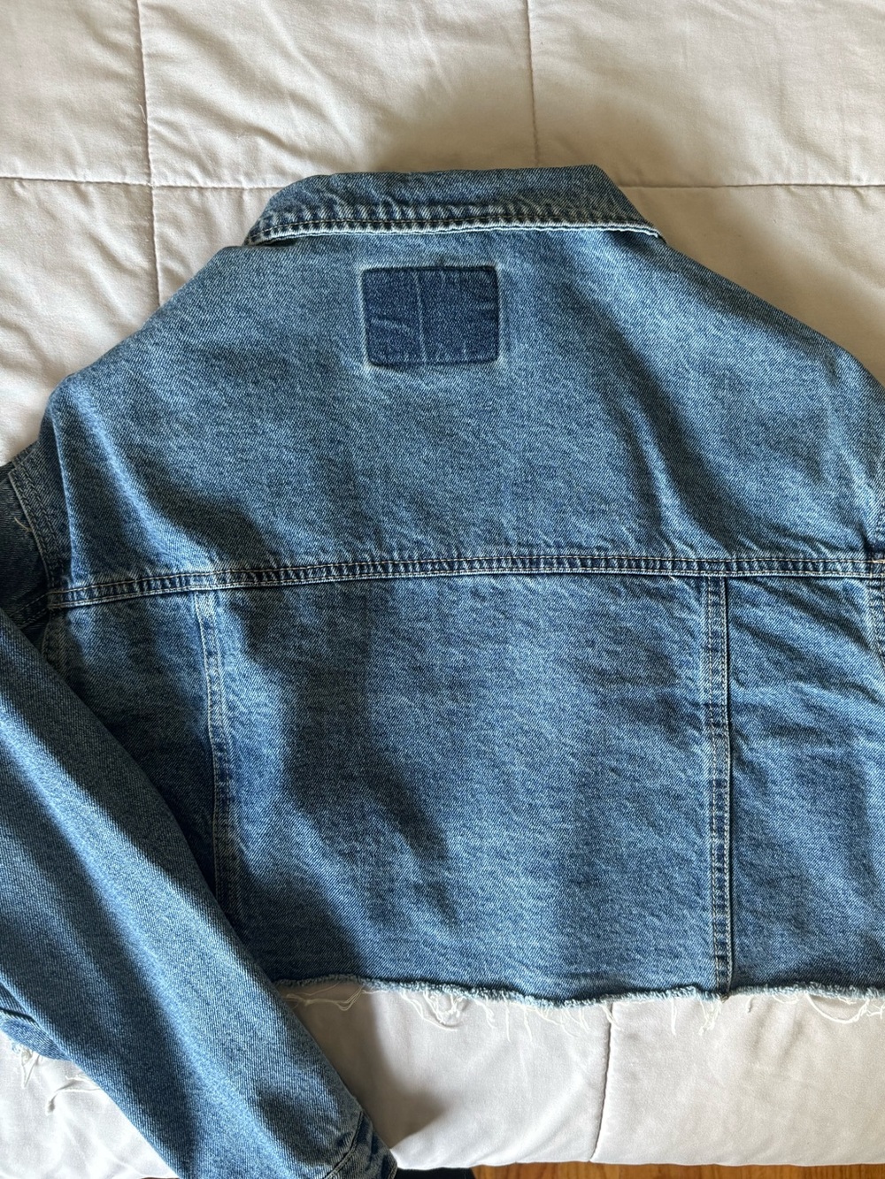 Cropped Jean Jacket - Picture 3 of 5